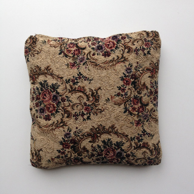 CUSHION, Tapestry - Floral Motif